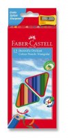 neuveden: Faber - Castell Pastelky trojhranné ECO 12 ks + ořezávátko