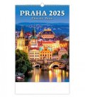 neuveden: Kalendář nástěnný 2025 - Praha / Prague / Prag