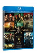 neuveden: Piráti z Karibiku 1.-5. - kolekce 5 Blu-ray