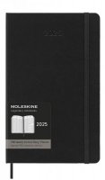 neuveden: Moleskine Vertikální diář PRO 2025 černý L, tvrdý