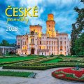 neuveden: Kalendář 2025 České památky, nástěnný, 33 x 33 cm