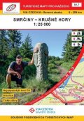 Hocek Jan: VIA CZECHIA Severní stezka Smrčiny Krušné hory / Turistická mapa Geodézie O