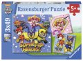 neuveden: Ravensburger Puzzle Tlapková Patrola/3x49 dílků