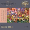 neuveden: Trefl Wood Craft Origin Puzzle Kouzelný svět 501 dílků