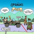 jaz: Opráski - Kalendář 2025 nástěnný