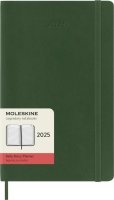 neuveden: Moleskine Diář 2025 zelený L, denní, měkký