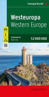 neuveden: Evropa západ 1:2 000 000 / automapa