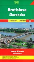 neuveden: Slovensko + Bratislava mapy (1:500.000, 1:16 000)