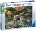 neuveden: Ravensburger Puzzle - Jarní vlci 1500 dílků